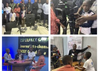 Bukavu : Journée de la radio et la télévision en faveur de l’enfant, le RJAE mobilise les enfants qu’il encadre