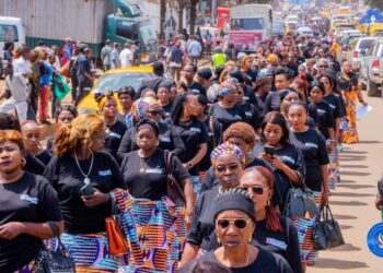 Sud-Kivu/JIF 2024 : Les femmes en noir dans la rue pour dénoncer le silence de la communauté internationale