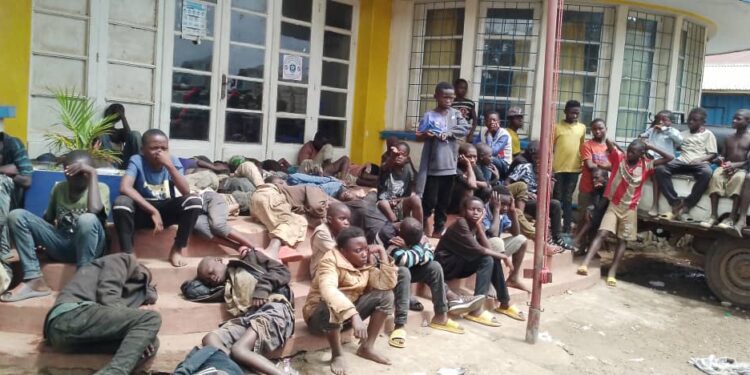 Bukavu : 163 enfants de la rue capturés par la mairie