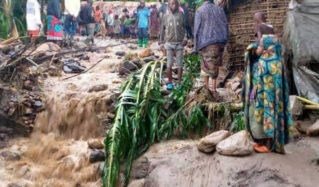 Sud-Kivu : Des dégâts importants suite aux pluies diluviennes à Kalehe