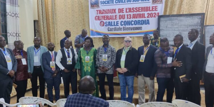 Sud-Kivu : Me Néné Bintu Iragi prend le bâton des commandements du bureau de coordination de la société civile