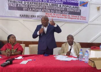 Sud-Kivu : Le candidat sénateur Joe Nyakeru promet d’être le porte-parole de la population une fois à la chambre haute du parlement