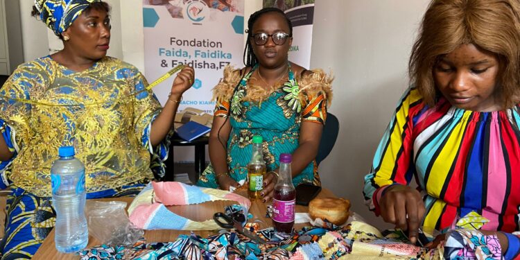 Bukavu : la valorisation des déchets textiles au cœur de la formation lancée par la Fondation F3