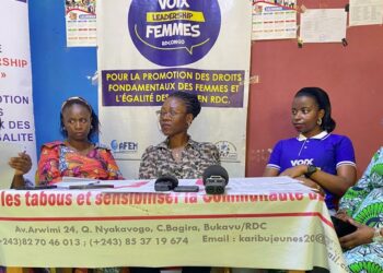 RDC : Le consortium AFEM, KJN , FPM SOS IJM avec l’appui des Affaires mondiales Canada plaide pour la mise en œuvre effective de la parité dans toutes les institutions. 