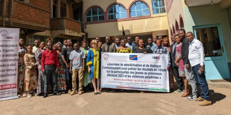 Sud Kivu: Environ un quart des jeunes ont été victimes de violences lors du processus électoral de 2023 selon le résultat De l’étude menée par (KJN)