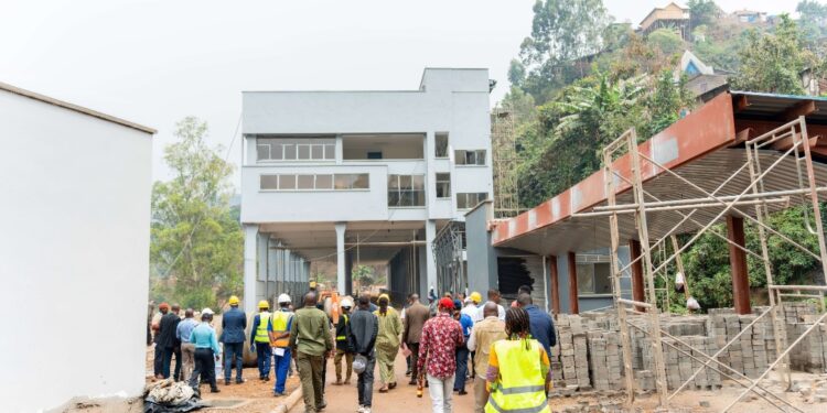 Sud-Kivu: Les autorités provinciales réunies au sein du comité de pilotage du projet Ruzizi II se réjouissent de l’évolution des travaux de modernisation du poste frontalier Ruzizi 2 