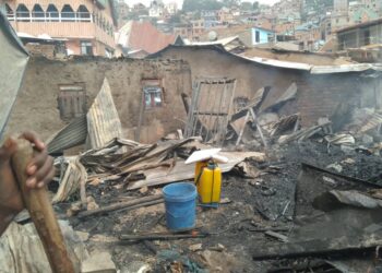 Bukavu : Un mort et des maisons calcinées dans un incendie à Mukukwe
