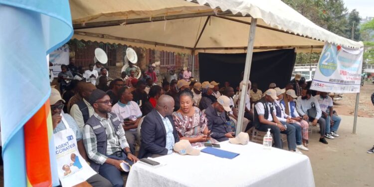 Sud-Kivu : 2 millions d’enfants dont leurs âges varient entre 0 à 59 mois, attendus pour la vaccination contre la poliomyélite