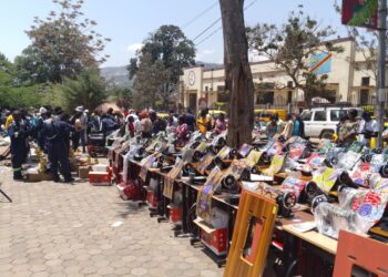 Bukavu : Plus de 160 jeunes et adolescents bénéficient des kits de réinsertion socio-économique dans différentes filières de métier