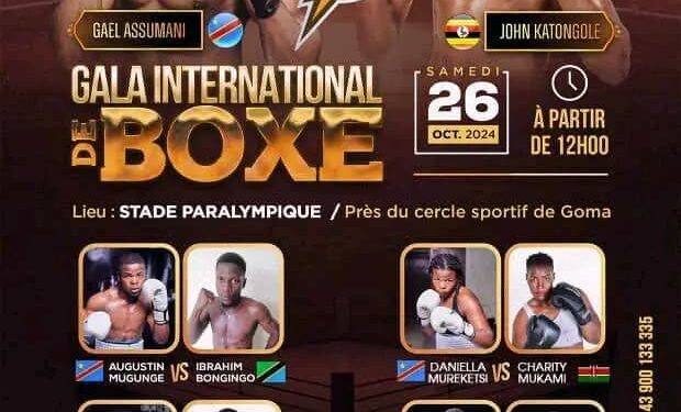 Boxe pro : Gaël Assumani signe son grand retour sur le Ring ce samedi à Goma