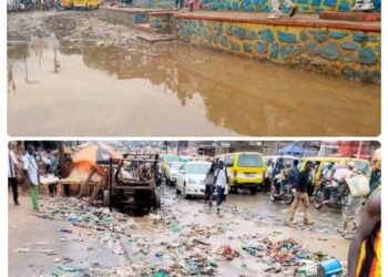 Bukavu : Les conséquences du non débouchage régulier des canalisations d’eau se font sentir à chaque tombée de la pluie. Des artères principales deviennent des dépotoirs