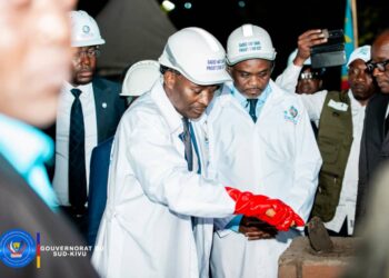 Sud-kivu: Le Gouverneur Jean-Jacques Purusi lance les travaux de construction du bâtiment de la coordination provinciale du projet STAR-EST. Des travaux financés par la banque mondiale