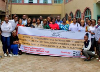 Sud-Kivu : Les Jeunes Filles Encouragées à s’investir en Politique et dans la Consolidation de la Paix (Caucus des Femmes Congolaises pour la Paix)