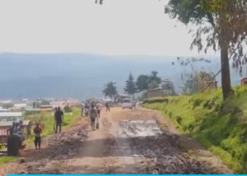 Bukavu : Les travaux de réhabilitation du tronçon routier Camp Saio – Cimetière de la Ruzizi à l’arrêt, la population inquiétée