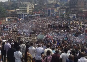Bukavu : des milliers d’habitants manifestent contre l’agression rwandaise et le silence de la communauté internationale