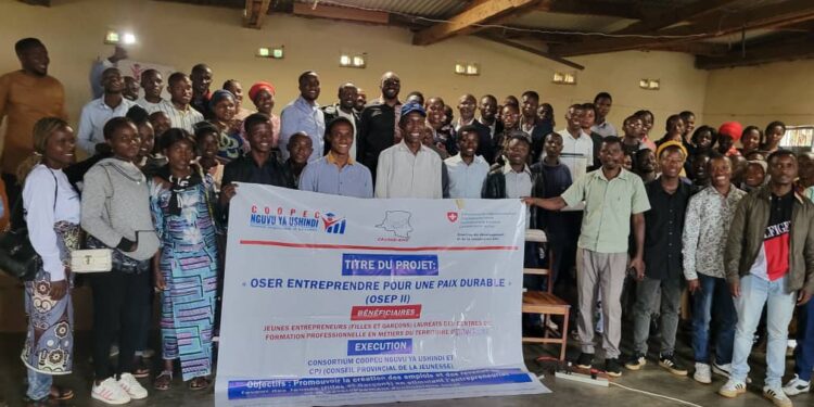 IDJWI : Le CPJ-SK sensibilise les jeunes sur l’entrepreneuriat dans le cadre du projet OSEP II