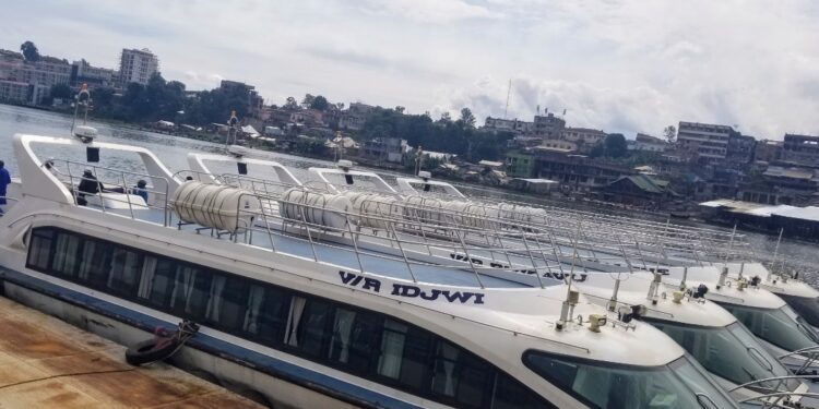 Sud-Kivu : Les canots rapides de la SNCC reprennent la navette sur le lac Kivu