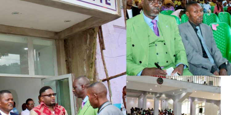 Sud-kivu : Dans sa tournée de sensibilisation à l’église Sayuni Labotte, le V.G Dunia insiste sur l’amour et l’unité