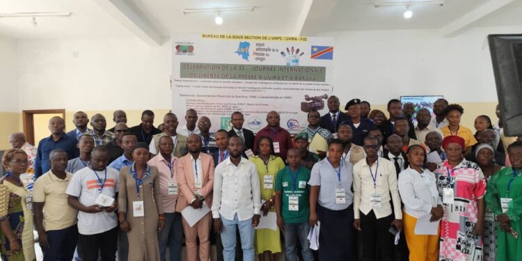 Sud-Kivu/Journée de la presse : Seuls les journalistes d’Uvira-Fizi étaient en mode « célébration »