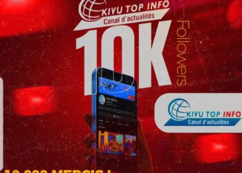 Kivu Top Info franchit la barre de 10.000 abonnés sur sa chaîne YouTube