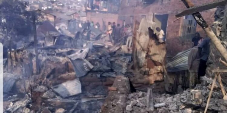 Bukavu : Le feu fait pleurer à Panzi