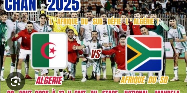 CHAN 2025 : LAfrique du sud et l’Algerie font un score nul