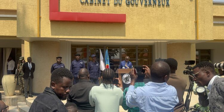 SUD-KIVU : Le gouverneur Busu Bwangwi présente la police de l’AFC/M23 et annonce de nouvelles mesures sécuritaires