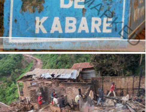 Incendie à Kabare : six maisons réduites en cendres à kamakombe, des familles sinistrées lancent un appel à l’assistance