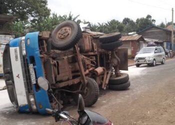 Territoire de Kabare : Un Camion chargé de bois fait 18 blessés sur la RN5 à Nyamuhoza