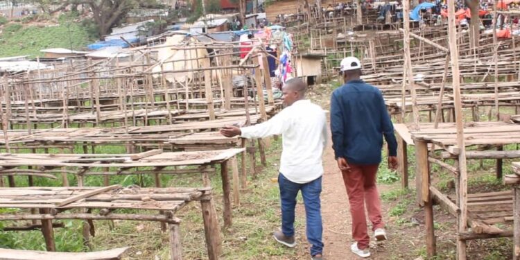 Bukavu: Nouvellement créé par l’AFC/M23, le marché de libération compte à ce jour au moins 1000 vendeurs