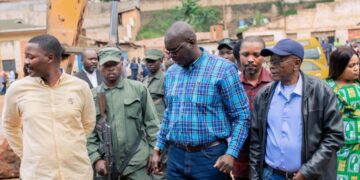 Bukavu: L’AFC/M23 lance les travaux de drainage du collecteur Kawa sur la route place de l’Indépendance marché de kadutu