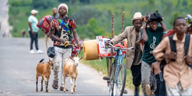 Sud-Kivu : Les déplacés de Luvungi et des villages environnants regagnent progressivement leurs ménages après la libération d’Uvira