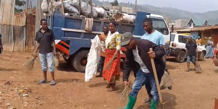 Bagira : Le bourgmestre SUMBU Socrate toujours fidèle à son cheval de bataille, qui est la sécurité et la salubrité dans sa juridiction
