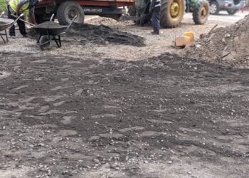 Bukavu: L&rsquo;AFC/M23 répare des endroits qui constituaient déjà un calvaire pour les usagers sur plusieurs tronçons routiers à Ibanda