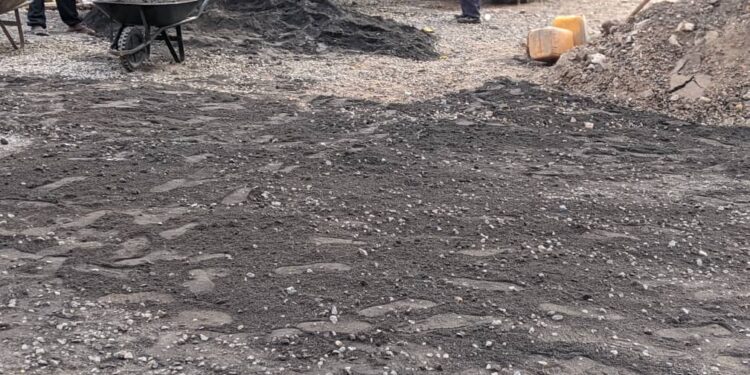 Bukavu: L&rsquo;AFC/M23 répare des endroits qui constituaient déjà un calvaire pour les usagers sur plusieurs tronçons routiers à Ibanda