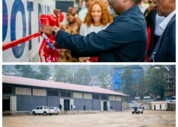 Bukavu: Le gouverneur de province Patrick BUSU BWA NGWI inaugure l&rsquo;entrepôt public moderne dans la concession de la SNCC, fruit d&rsquo;un partenariat public privé