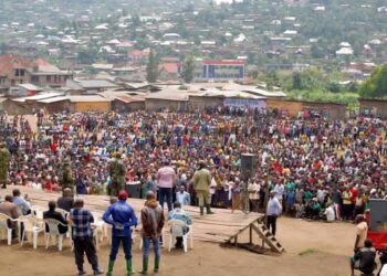 Sud Kivu : Une forte délégation de l&rsquo;AFC/M23 en itinérance avec le gouverneur Patrick Busu Bwa Ngwi dans le territoire de Kalehe