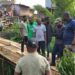 Kadutu: Le bourgmestre Byamungo Kazmiri, accompagné de son collègue de Bagira SUMBU Socrate s&rsquo;imprègne de l&rsquo;évolution des travaux de construction du pont Ngaba sur avenue Majengo