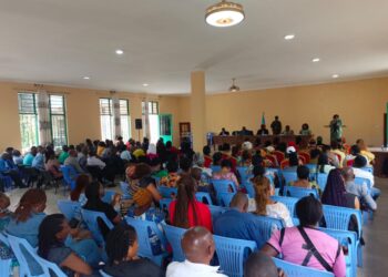 Sud-kivu: Au nom du gouvernement provincial, le vice-gouverneur Dunia Bwenge Doux lance le début de la formation en coupe et couture à l&rsquo;INPP