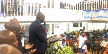 Bukavu: A l&rsquo;église 8ème CEPAC UMOJA/Nyawera, le vice-gouverneur Dunia Bwenge Doux prêche l&rsquo;amour envers son prochain et le vivre ensemble