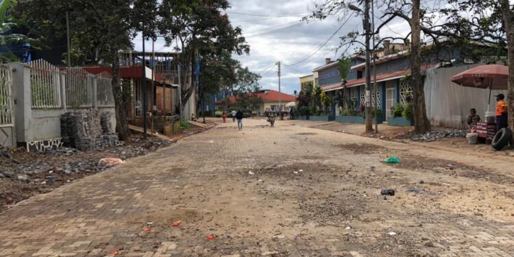 Bukavu: Reprise imminente de la circulation sur avenue Mbaki après les travaux de pavage financés par l’AFC-M23