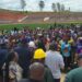 Sud-kivu : Le vice-gouverneur Dunia Bwenge Doux et la population de Nyantende dans un salongo spécial au stade de Bukavu