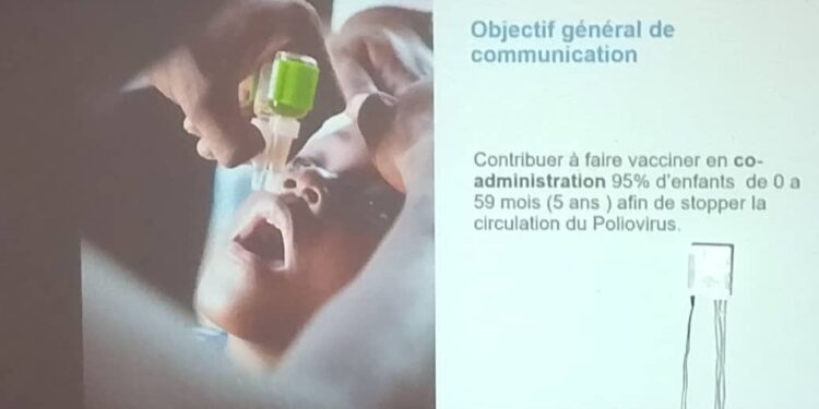 Sud-Kivu : Plus de deux millions d&rsquo;enfants sont attendus pour la campagne de vaccination contre la poliomyélite