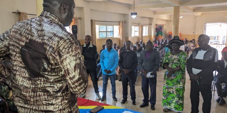 Sud-Kivu : Comme à Kalehe, Kabare et Mwenga, le VG Dunia BWENGE Doux installe un comité de pacification et de règlement des conflits à Ngweshe