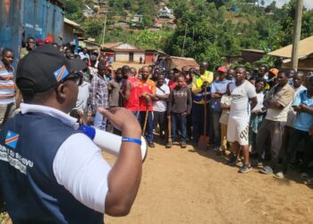 Bukavu: Le maire Nicolas kyalangalilwa mobilise la population de Bagira contre le virus Ebola
