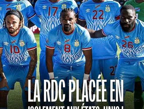 Coupe du monde: Les Léopards de la RDC obligés de s&rsquo;isoler en Belgique pendant 21 jours avant la compétition à la suite de la menace d&rsquo;Ebola
