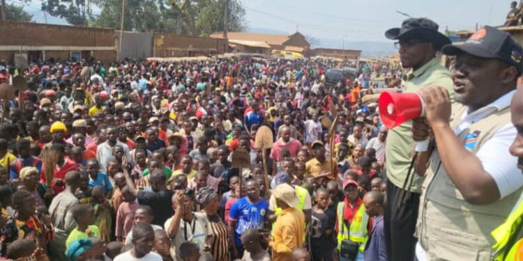 Bukavu: En meeting populaire à Panzi, les habitants promettent de contribuer à la sécurité et à l&rsquo;assainissement de Panzi et Cahi