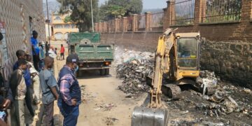 BUKAVU : de vastes travaaux d&rsquo;assainissement réalisés dans plusieurs quartiers