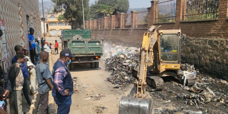 BUKAVU : de vastes travaaux d’assainissement réalisés dans plusieurs quartiers